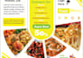 do amazing food menu trifold design